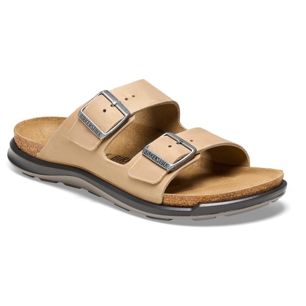 Birkenstock - Women's Arizona CT LEOI - Sandalen Gr 35 - Regular;36 - Regular;40 - Regular;41 - Regular;42 - Regular;43 - Regular braun/grau von Birkenstock