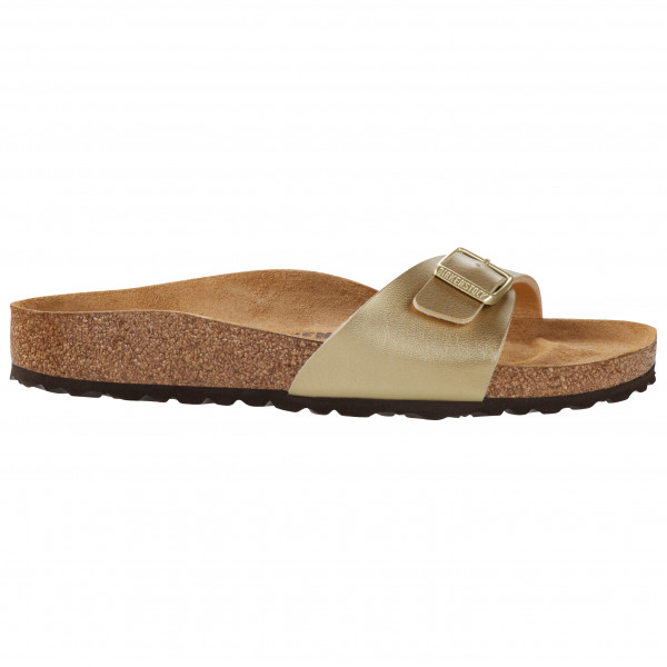 Birkenstock - Women's Madrid BF 9 - Sandalen Gr 38 - Narrow braun/beige von Birkenstock