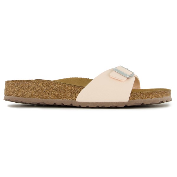 Birkenstock - Women's Madrid BFBC Earthy Vegan - Sandalen Gr 36 - Narrow;37 - Narrow;38 - Narrow;39 - Narrow;40 - Narrow;41 - Narrow;43 - Narrow beige/braun von Birkenstock