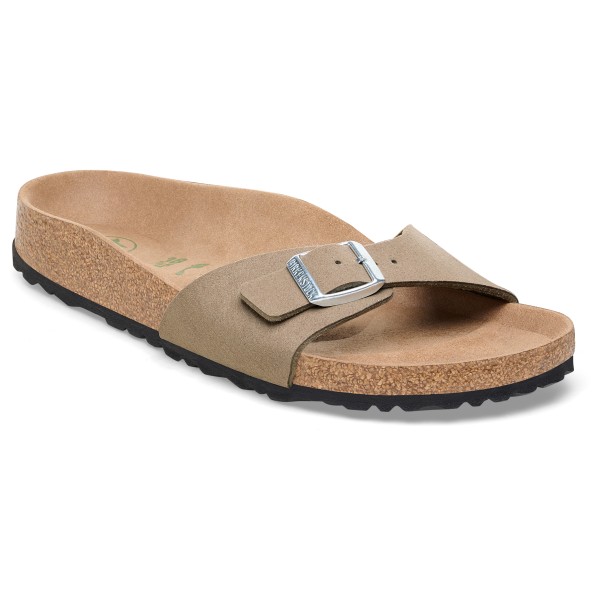 Birkenstock - Women's Madrid SYN Soft Vegan - Sandalen Gr 42 - Narrow beige von Birkenstock