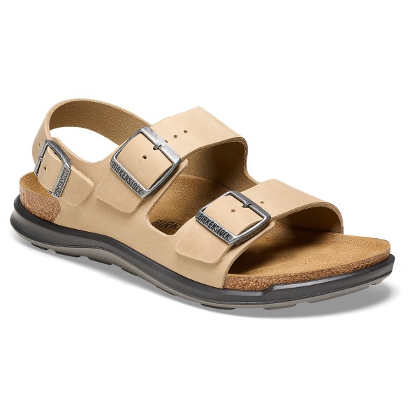 Birkenstock - Women's Milano CT LEOI - Sandalen Gr 36 - Regular;40 - Regular;41 - Regular;42 - Regular beige;grau von Birkenstock