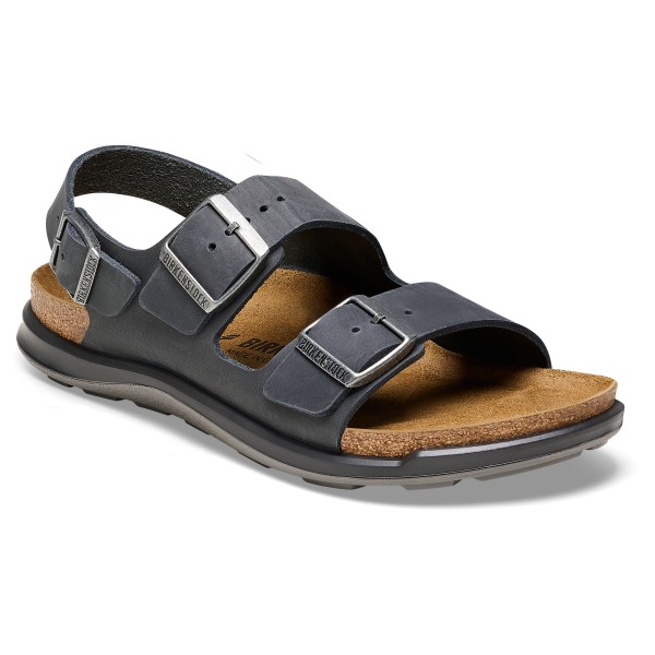 Birkenstock - Women's Milano CT LEOI - Sandalen Gr 35 - Regular grau von Birkenstock