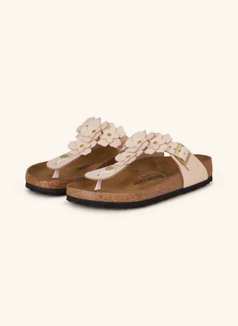 Birkenstock Zehentrenner Gizeh Flowers Le rosa von Birkenstock