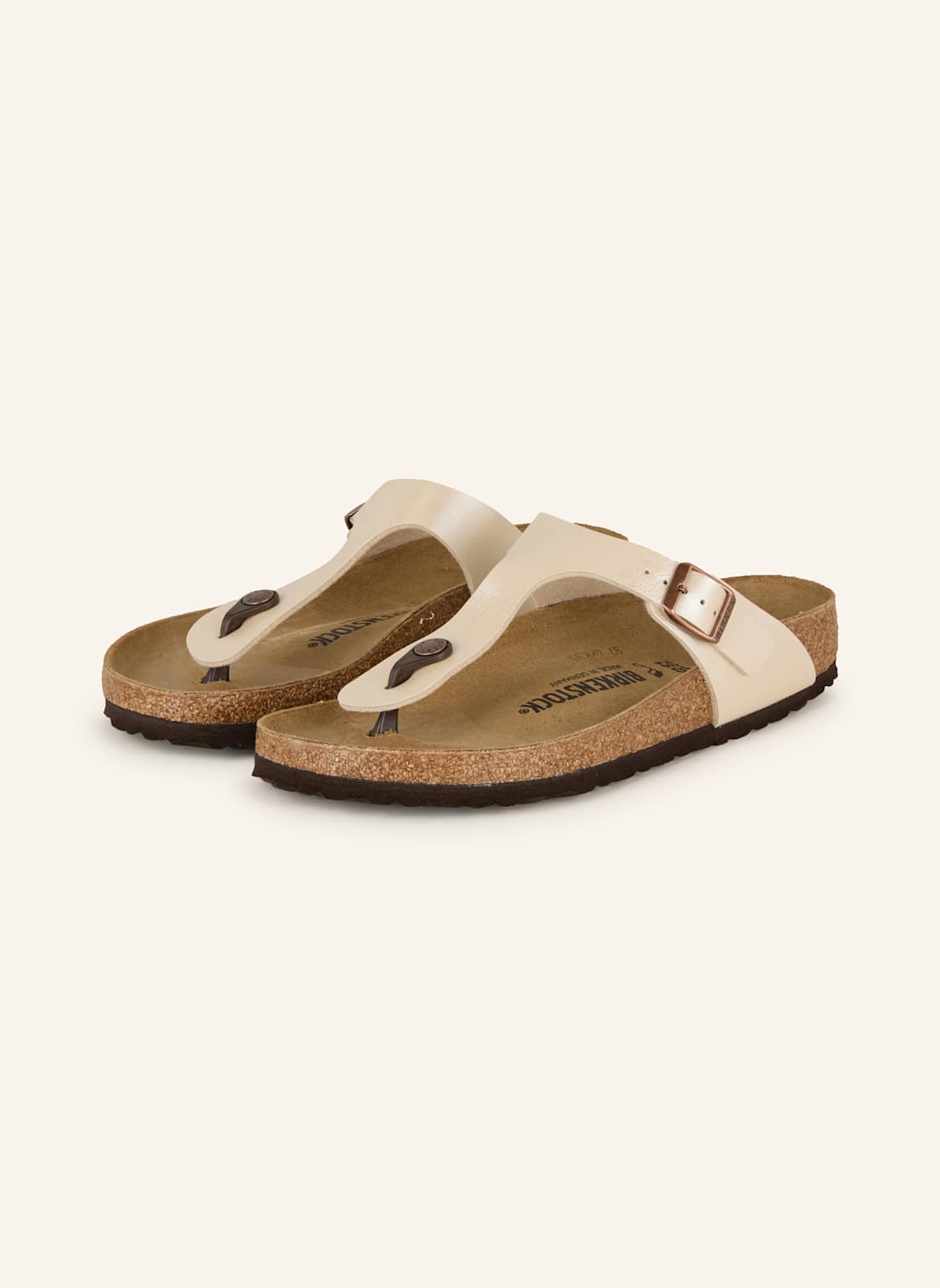 Birkenstock Zehentrenner Gizeh weiss Birkenstock Zehentrenner Gizeh weiss von Birkenstock