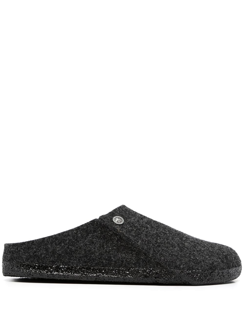 Birkenstock Zermatt wool felt slippers - Black von Birkenstock