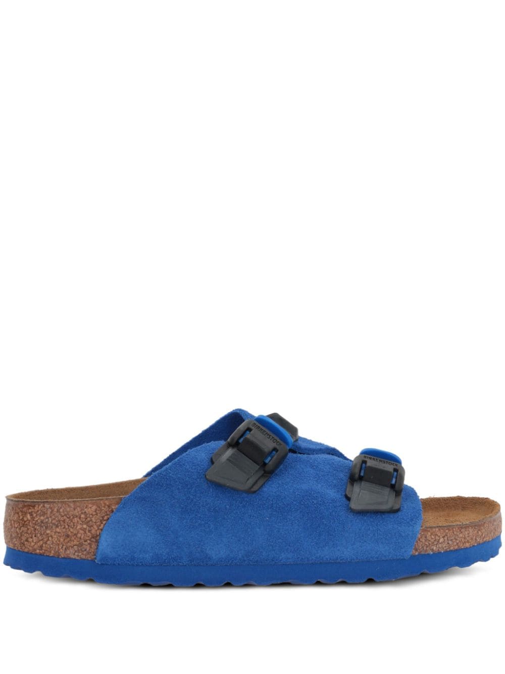 Birkenstock Zurich Tech suede slides - Blue von Birkenstock