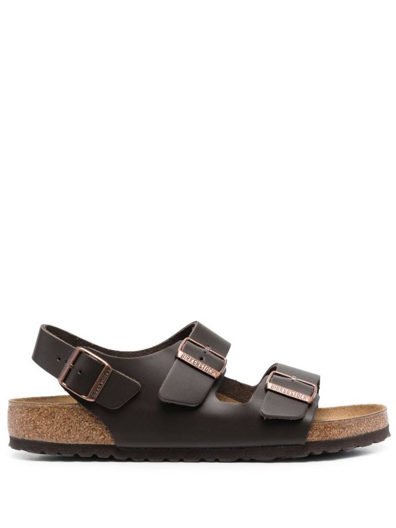 Birkenstock buckle-fastening leather sandals - Brown von Birkenstock