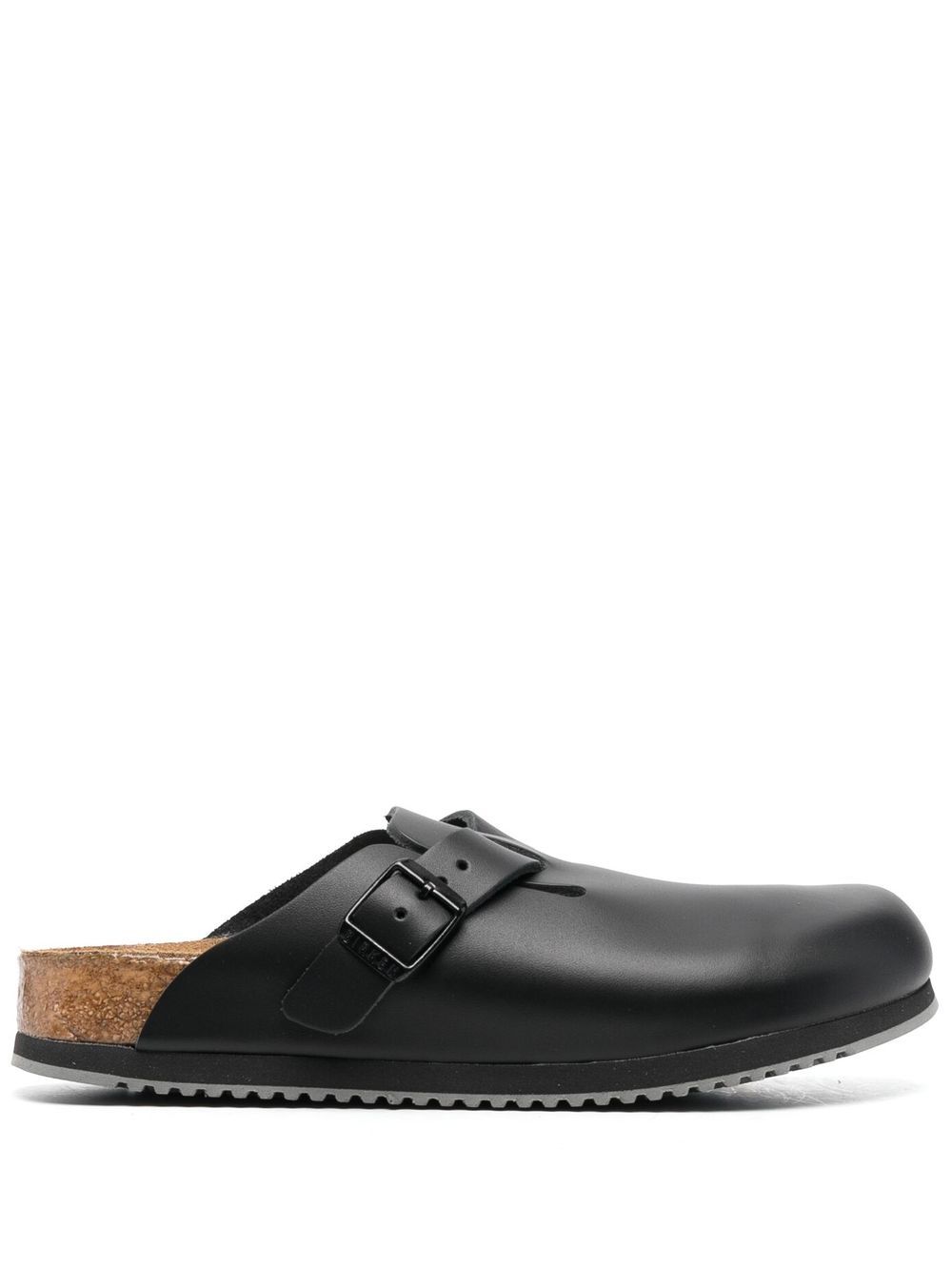 Birkenstock closed-toe moulded mules - Black von Birkenstock