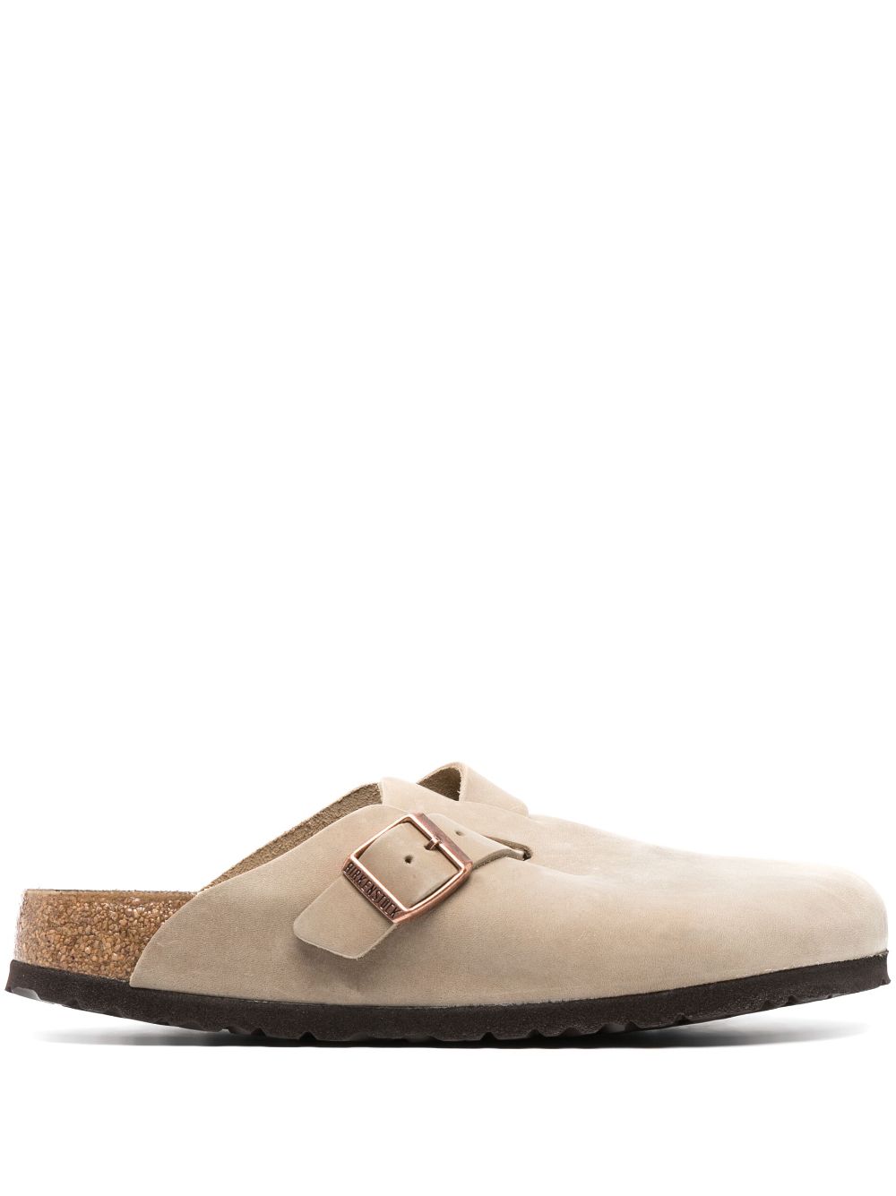 Birkenstock suede leather sandals - Neutrals von Birkenstock