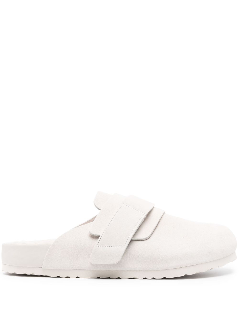 Birkenstock x Tekla Nagoya suede slippers - Neutrals von Birkenstock