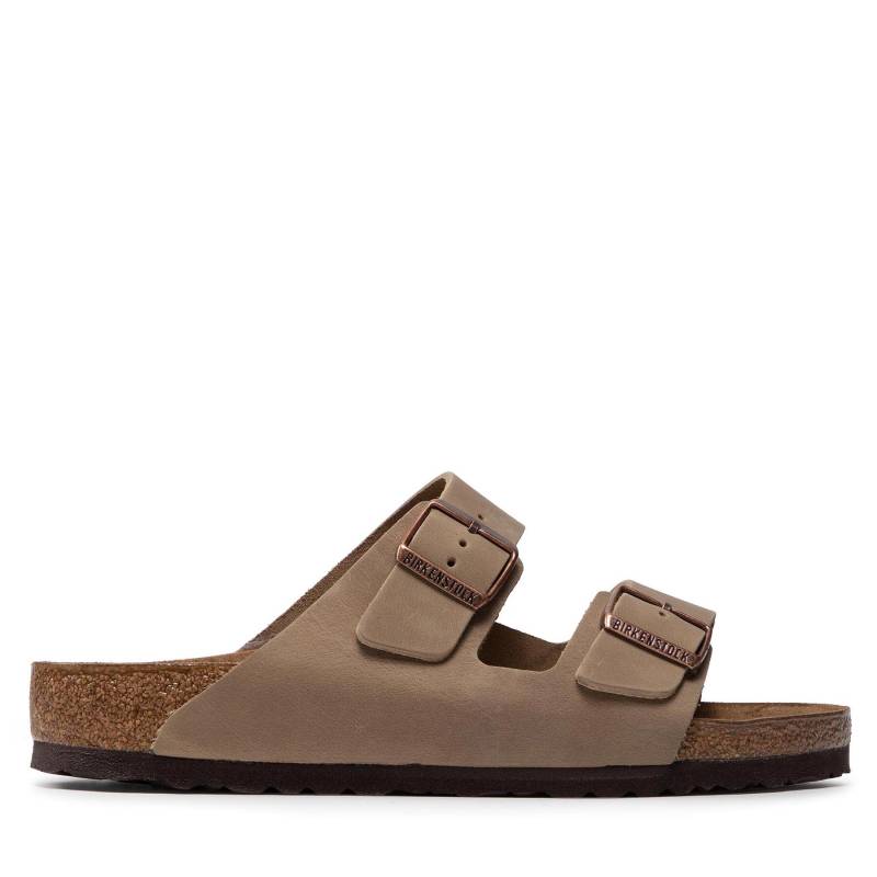 Pantoletten Birkenstock Arizona 0352201 Braun von Birkenstock