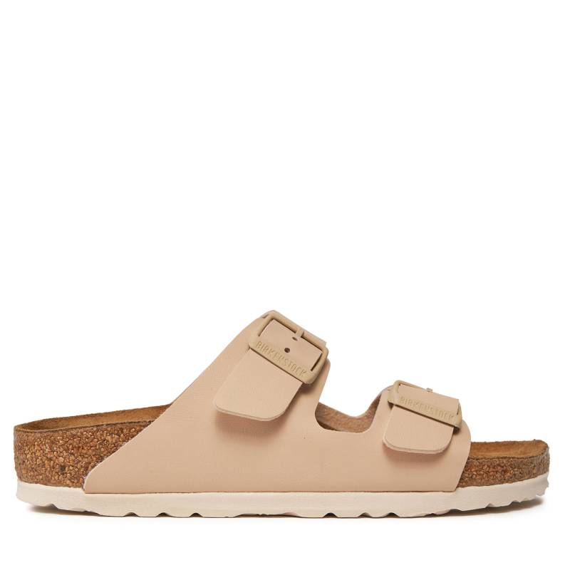 Pantoletten Birkenstock Arizona 1027723 Beige von Birkenstock