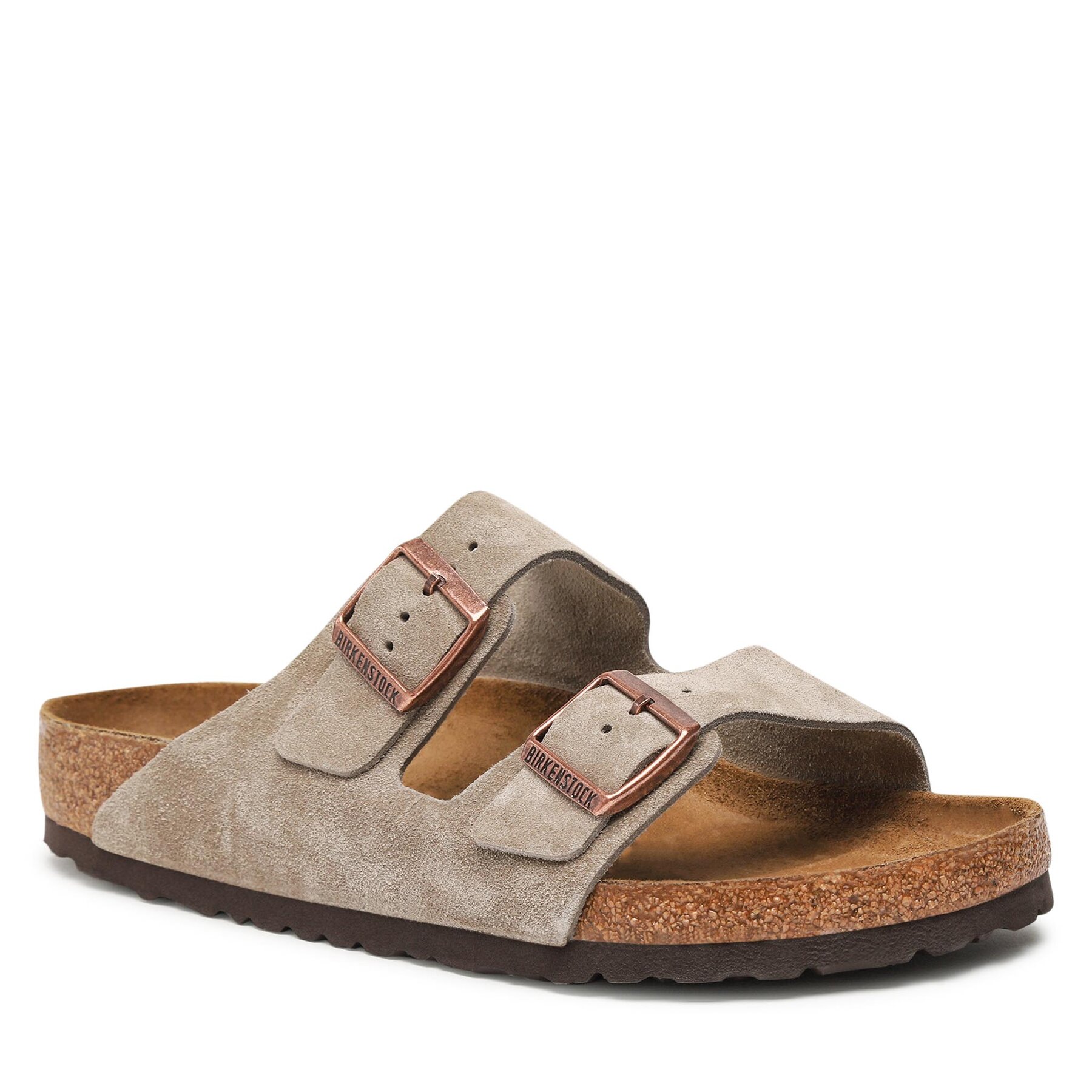 Pantoletten Birkenstock Arizona Bs 0051461 Grau von Birkenstock