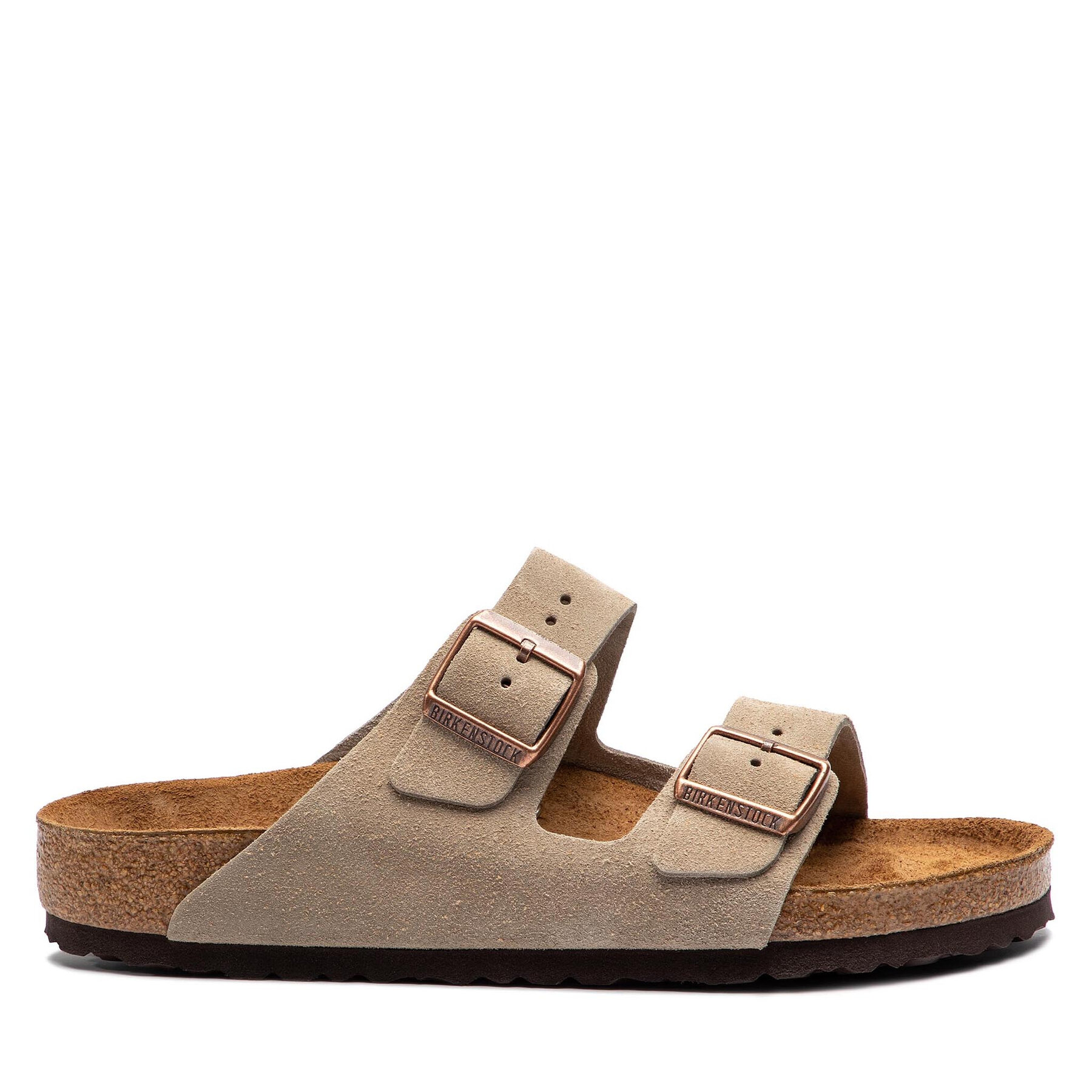 Pantoletten Birkenstock Arizona Bs 0951301 Grau von Birkenstock