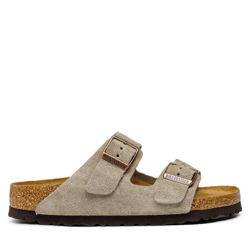 Pantoletten Birkenstock Arizona Bs 0951303 Khakifarben von Birkenstock