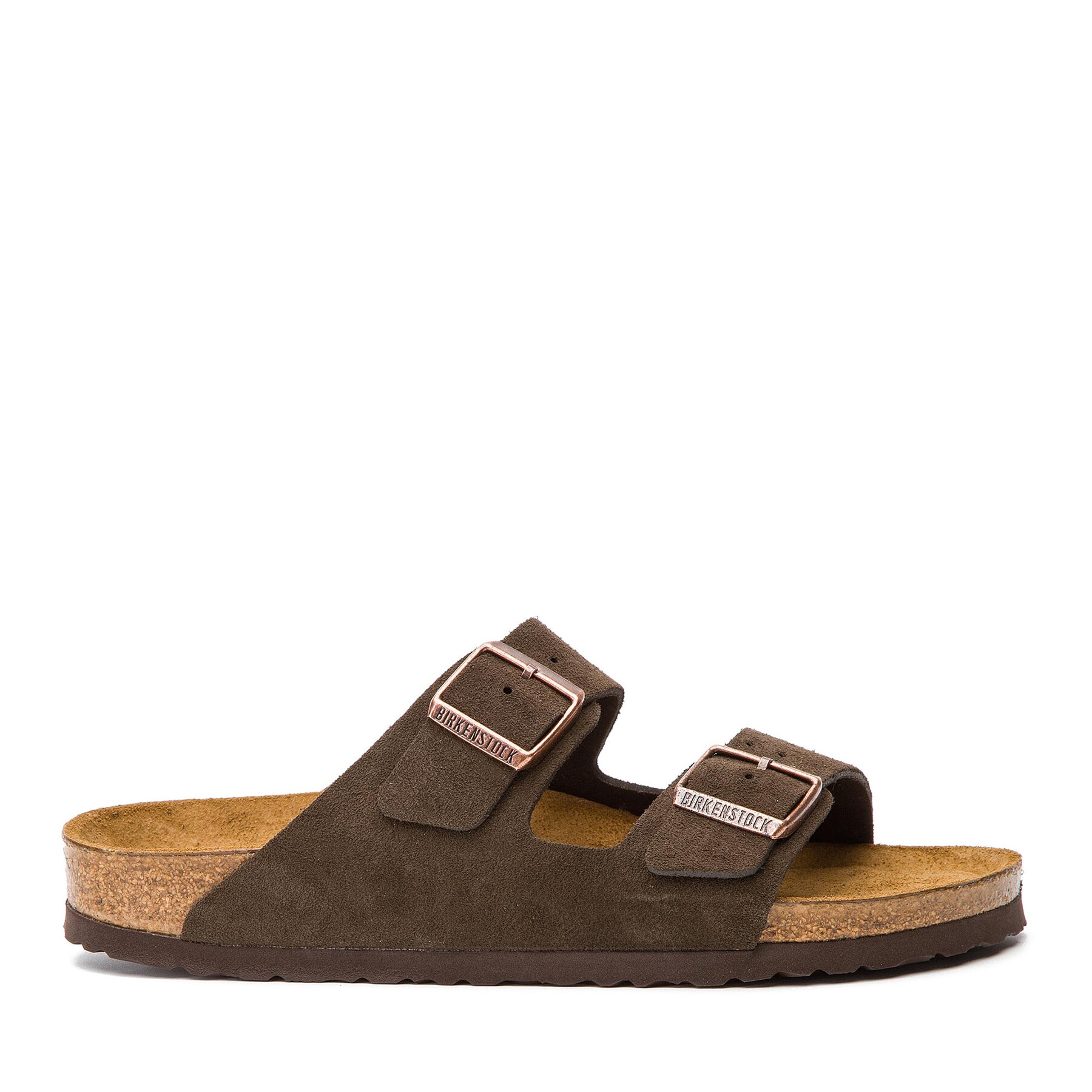 Pantoletten Birkenstock Arizona Bs 0951313 Braun von Birkenstock