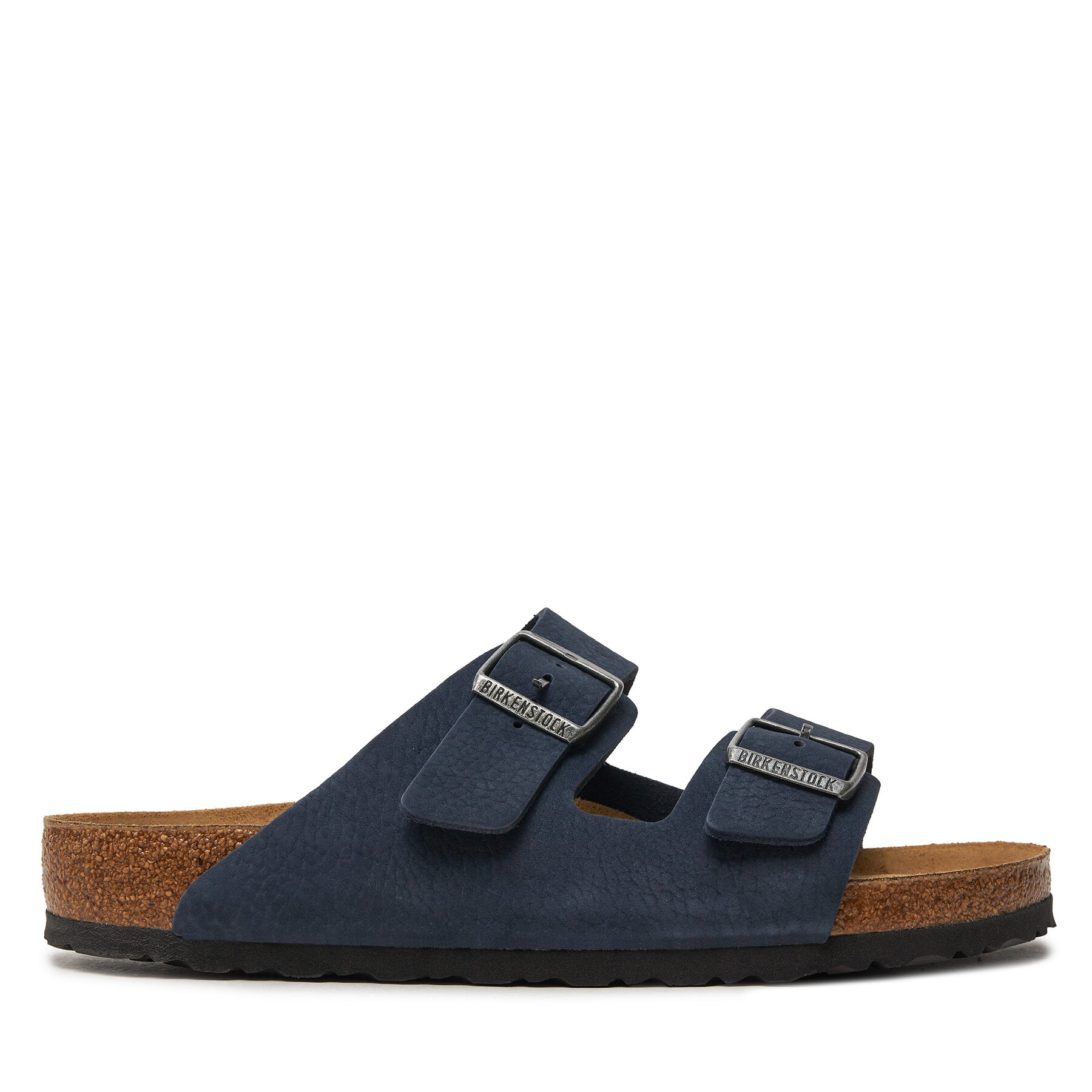 Pantoletten Birkenstock Arizona Lenb 1028095 Dunkelblau von Birkenstock