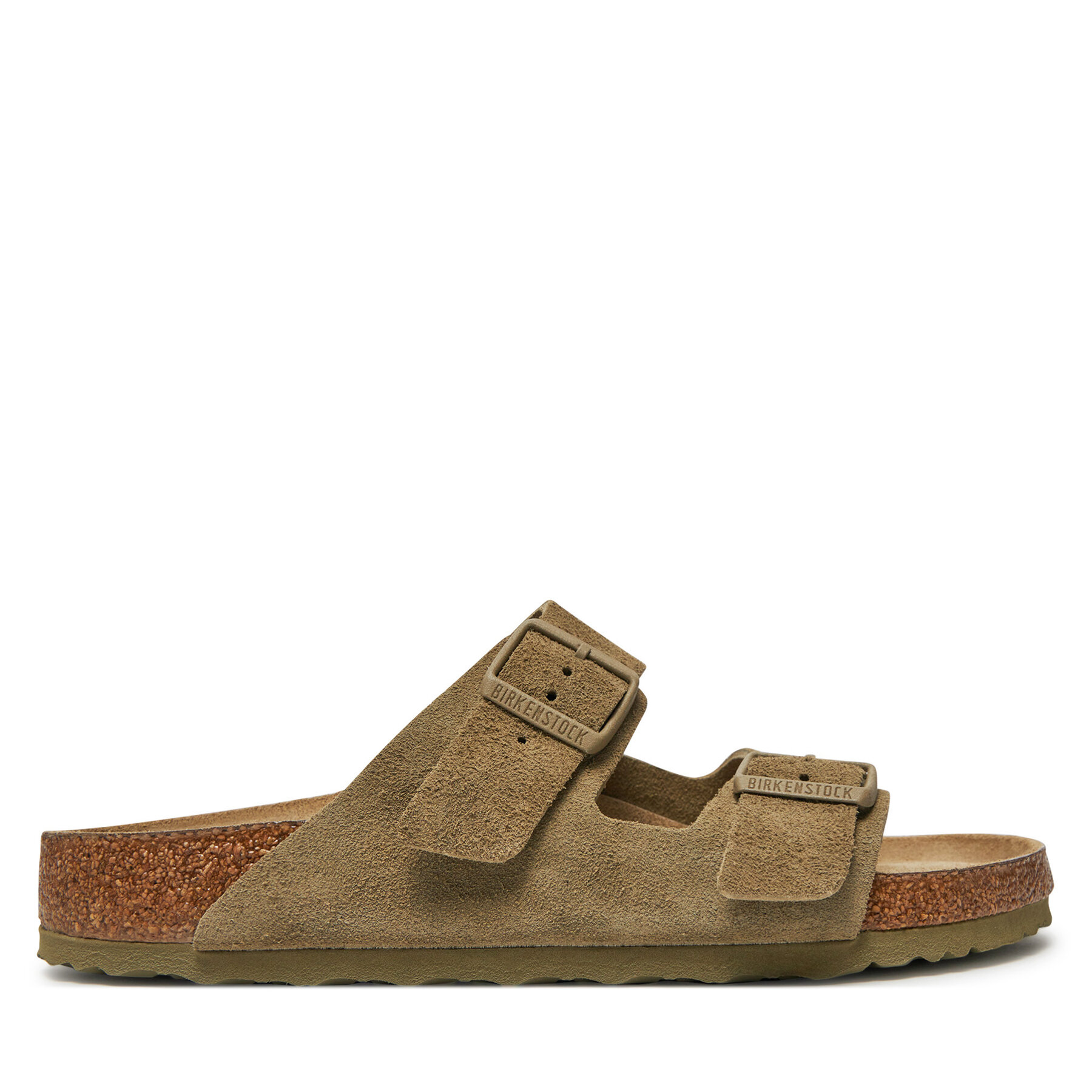 Pantoletten Birkenstock Arizona SFB 1019045 Khakifarben von Birkenstock