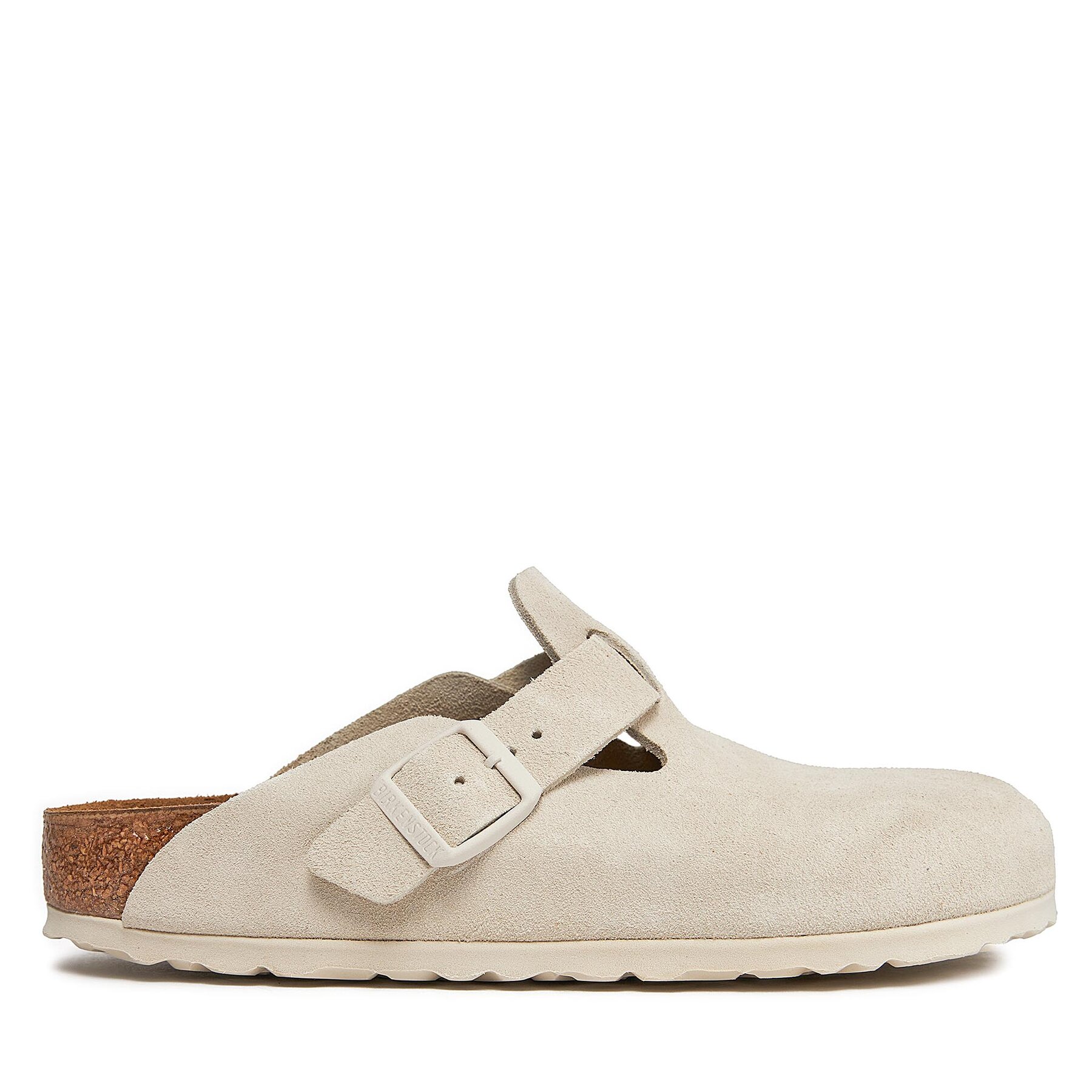 Pantoletten Birkenstock Boston 1024740 Weiß von Birkenstock