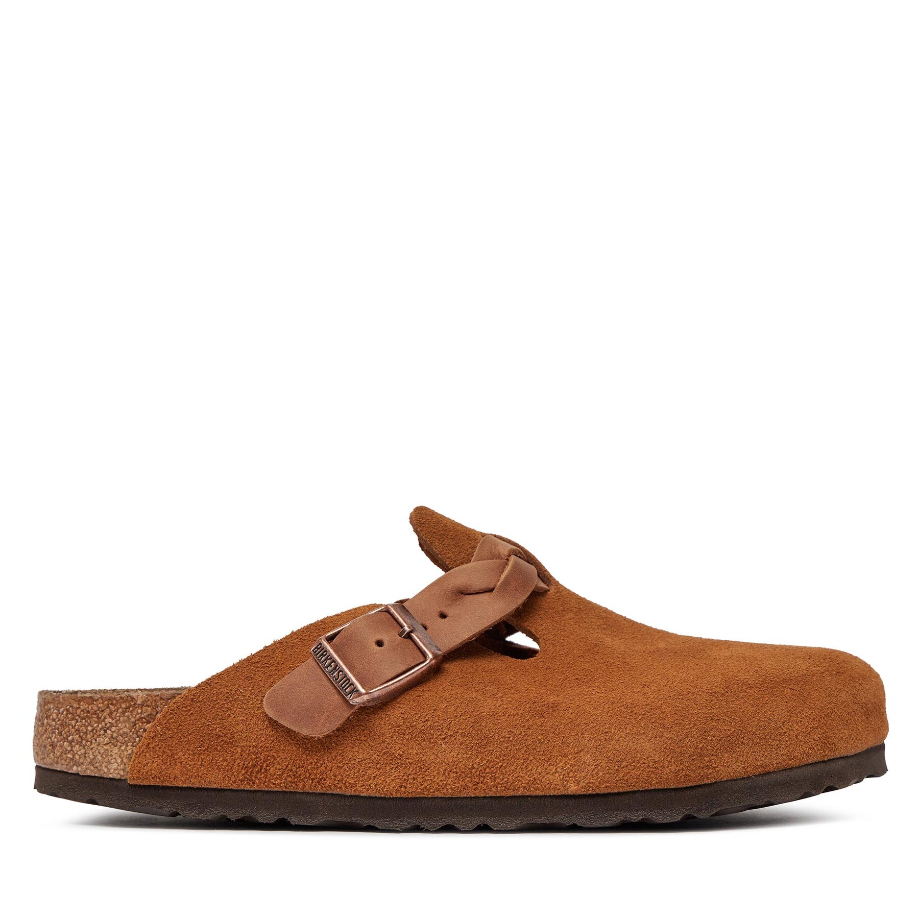 Pantoletten Birkenstock Boston 1026713 Braun von Birkenstock