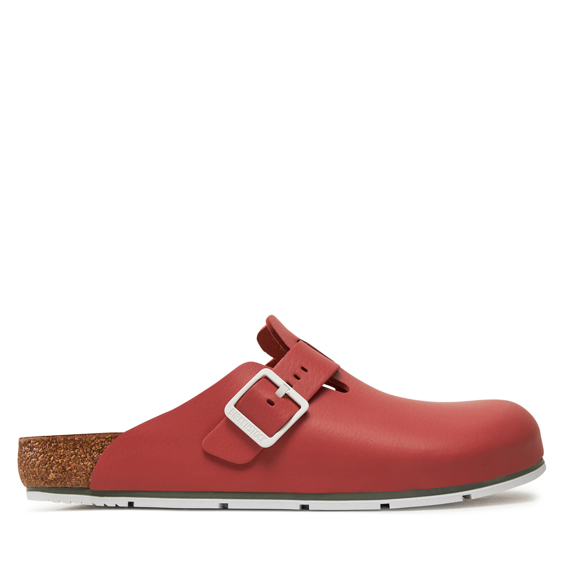 Pantoletten Birkenstock Boston Pro Le 1026230 Rot von Birkenstock