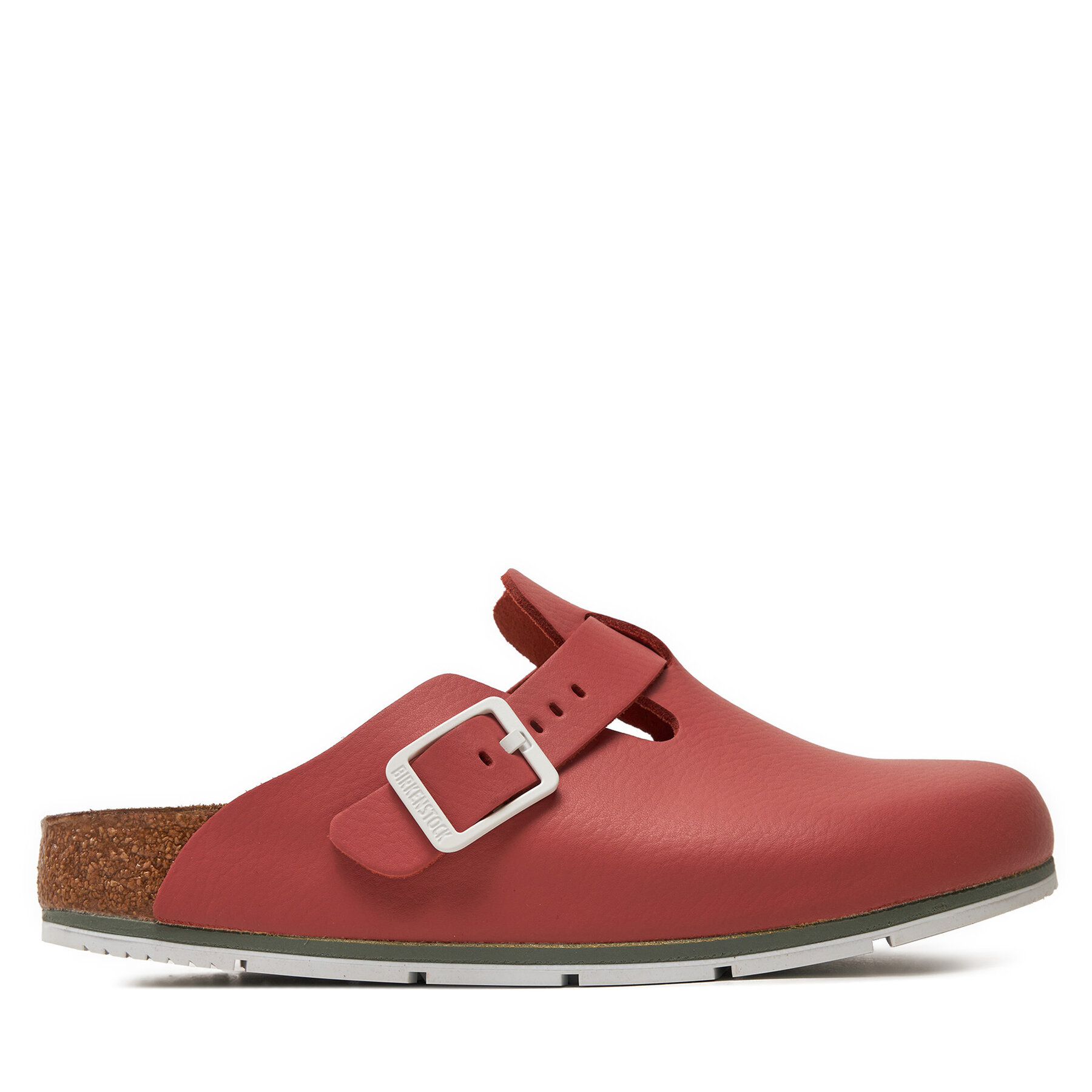 Pantoletten Birkenstock Boston Pro Le 1026241 Rot von Birkenstock