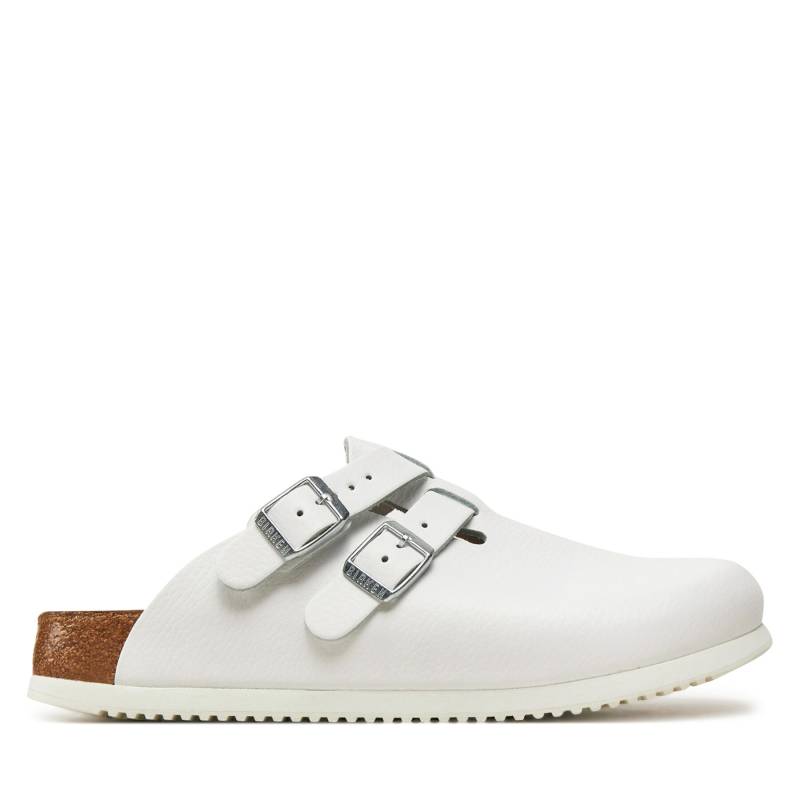 Pantoletten Birkenstock Kay Sl Sfb Le 1018228 Weiß von Birkenstock