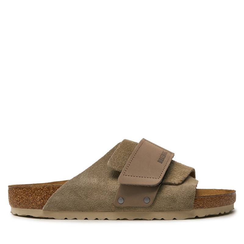 Pantoletten Birkenstock Kyoto Lenb 1015572 Beige von Birkenstock