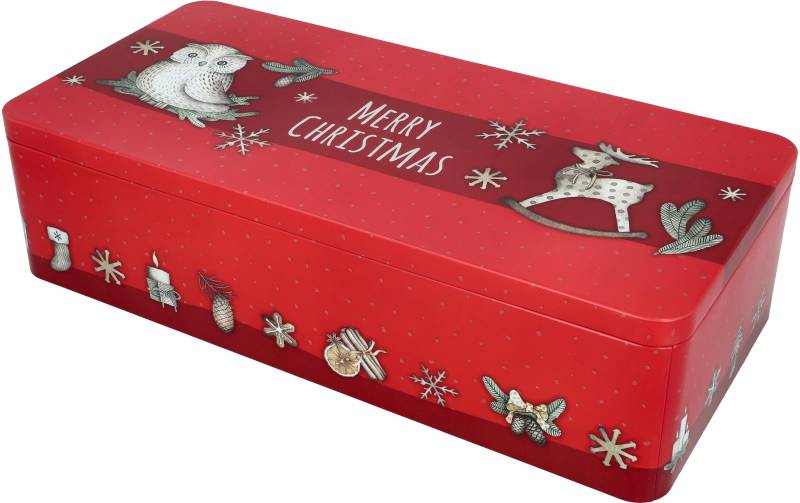 Birkmann Vorratsdose »Merry Christmas XXL 40 cm x 20 cm x 9 cm«, (Set, 1 tlg.) von Birkmann