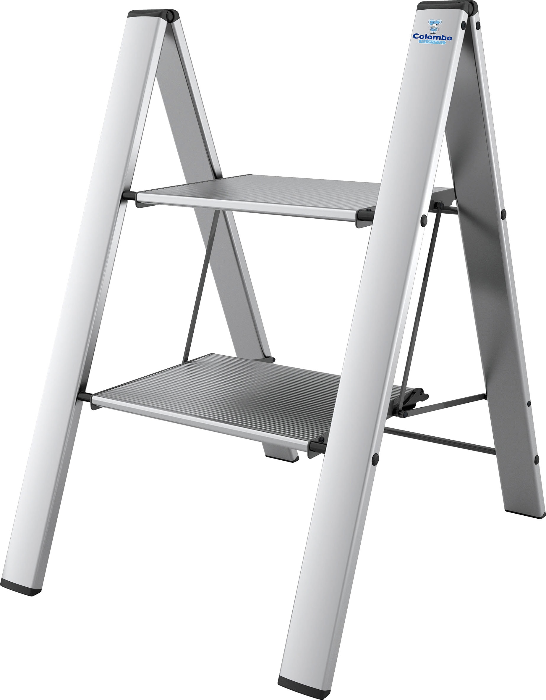 Bischof Colombo Trittleiter »Leonardo Black 1«, 2-stufig, Tragkraft 150 kg, Aluminium Bischof Colombo Trittleiter »Leonardo Black 1«, 2-stufig, Tragkraft 150 kg, Aluminium von Bischof Colombo