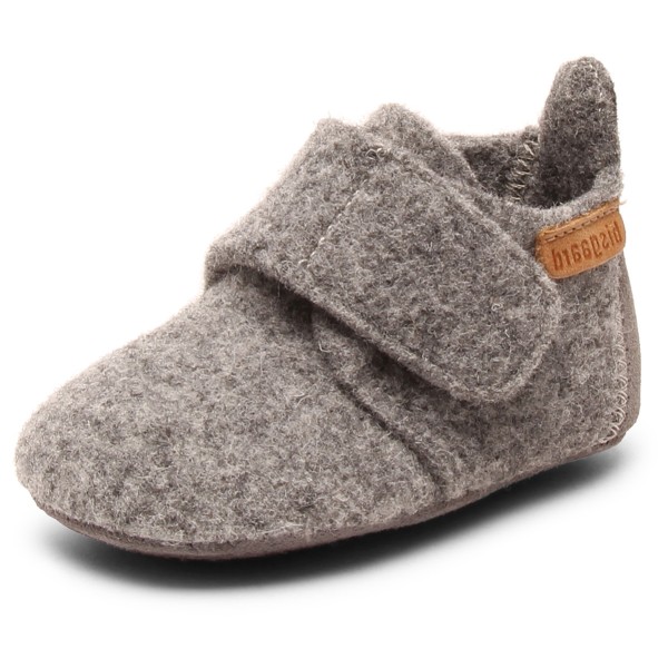 Bisgaard - Baby's Wool - Hüttenschuhe Gr 18 grau von Bisgaard