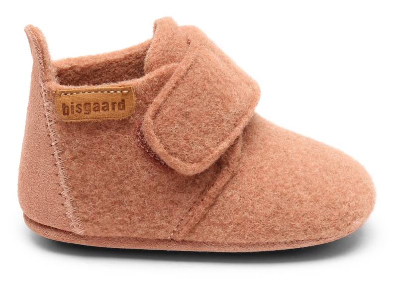 Bisgaard Hausschuh »Bisgaard Baby Wool«, Wagenschuh, Babyschuh, Schlupfschuh mit Klettverschluss von Bisgaard