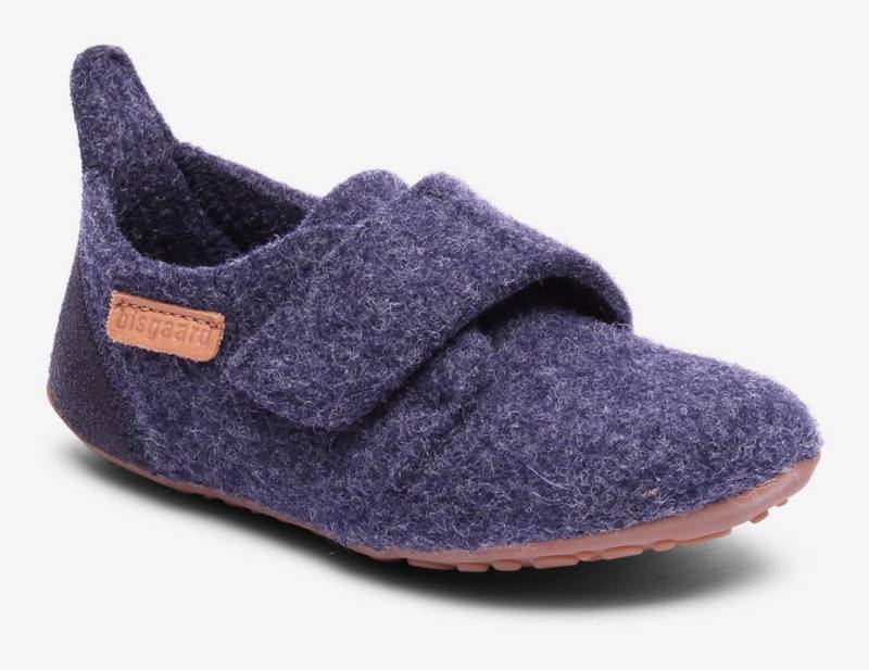 Bisgaard Hausschuh »Bisgaard Casual Wool«, Schlupfschuh, Klettschuh mit Lammwolle gefüttert von Bisgaard