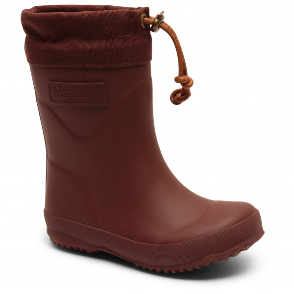 Bisgaard - Kid's Thermo - Gummistiefel Gr 25 braun/rot von Bisgaard