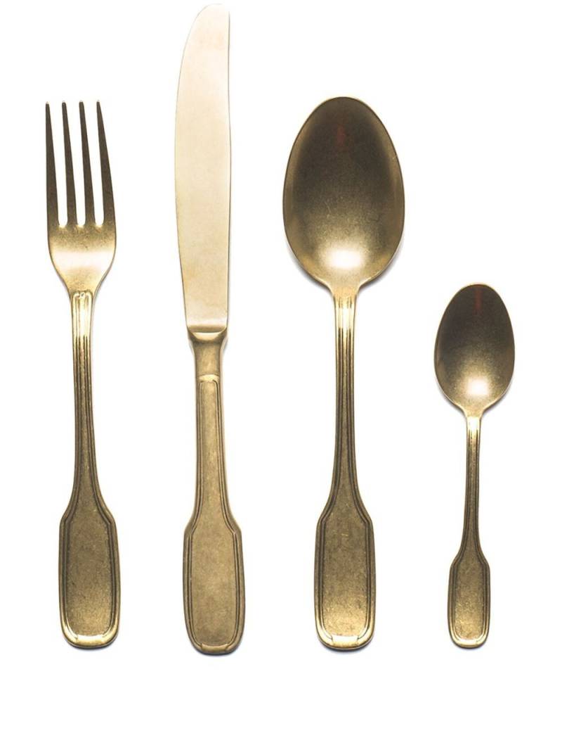 Bitossi Home 24 piece cutlery set - Gold von Bitossi Home