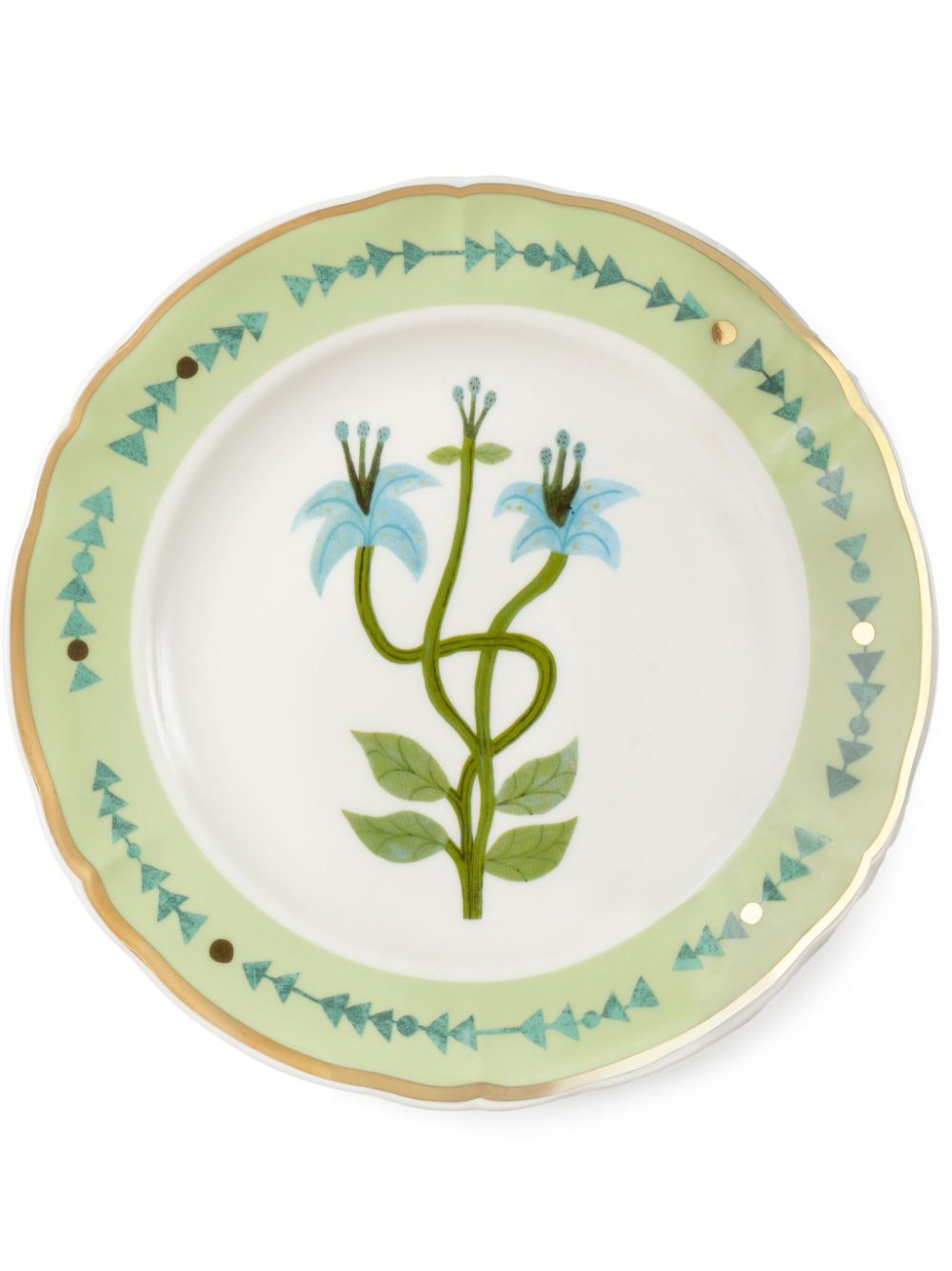 Bitossi Home Botanica porcelain dessert plate (20.5cm) - Green von Bitossi Home