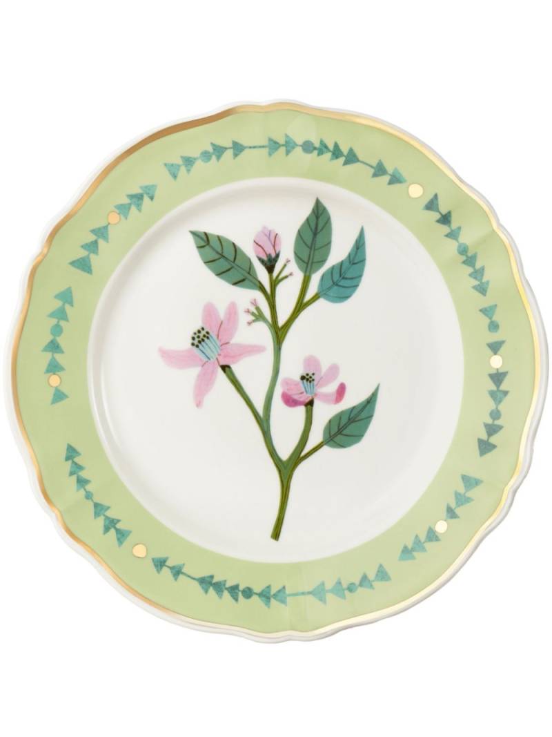 Bitossi Home Botanica porcelain dinner plate (26.5cm) - Green von Bitossi Home