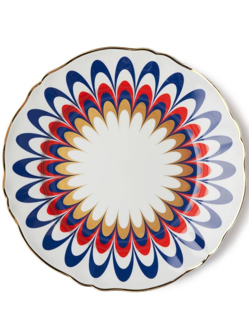 Bitossi Home Flora four-set dinner plates - White von Bitossi Home