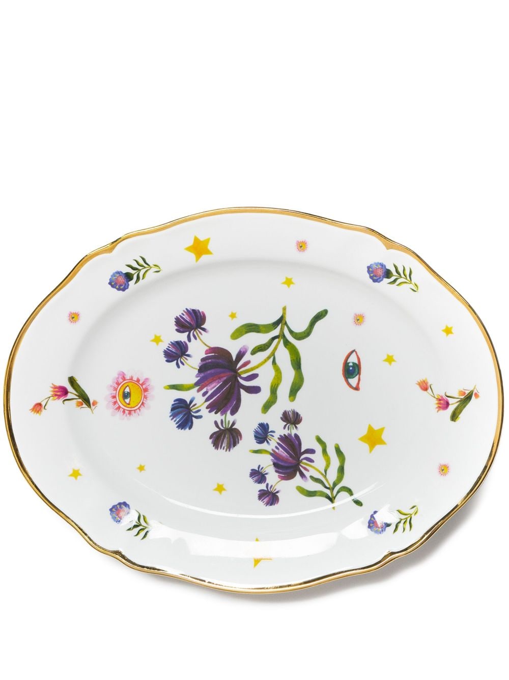 Bitossi Home La Tavola Scomposta plate (34cm) - White von Bitossi Home