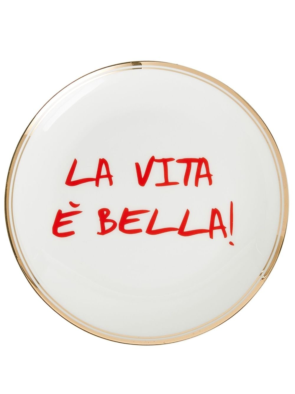 Bitossi Home La Vita È Bella' plates (set of 6) - White von Bitossi Home