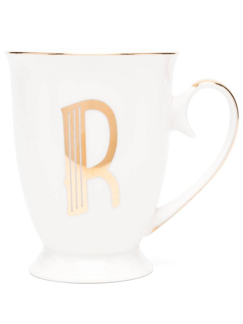 Bitossi Home Letter R porcelain mug - Neutrals von Bitossi Home