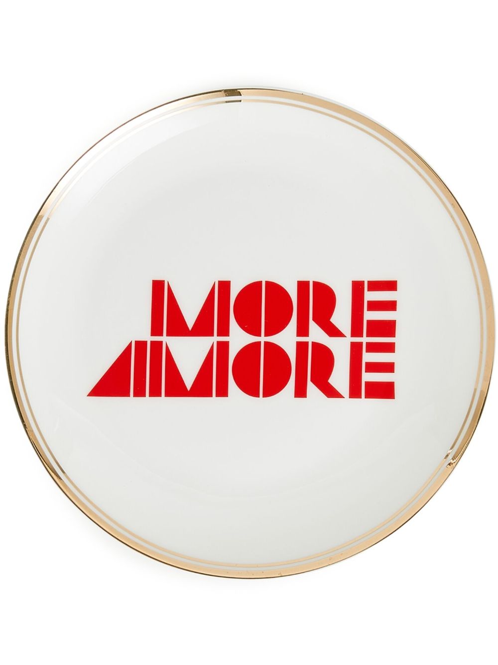 Bitossi Home 'More Amore' plates (set of six) - White von Bitossi Home