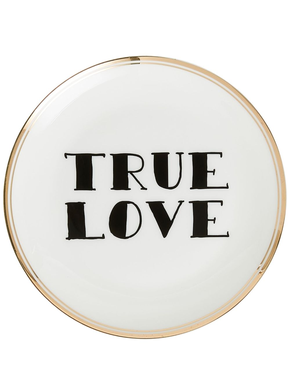 Bitossi Home True Love plates (set of six) - White von Bitossi Home