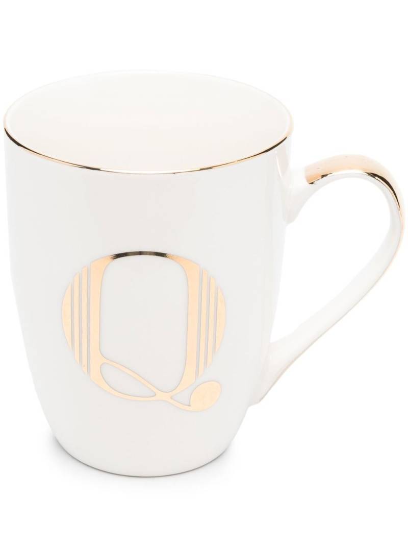 Bitossi Home initial-print glazed mug - White von Bitossi Home