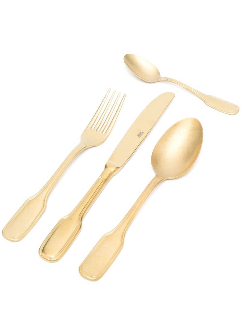 Bitossi Home stainless steel cutlery set (6-person setting) - Gold von Bitossi Home