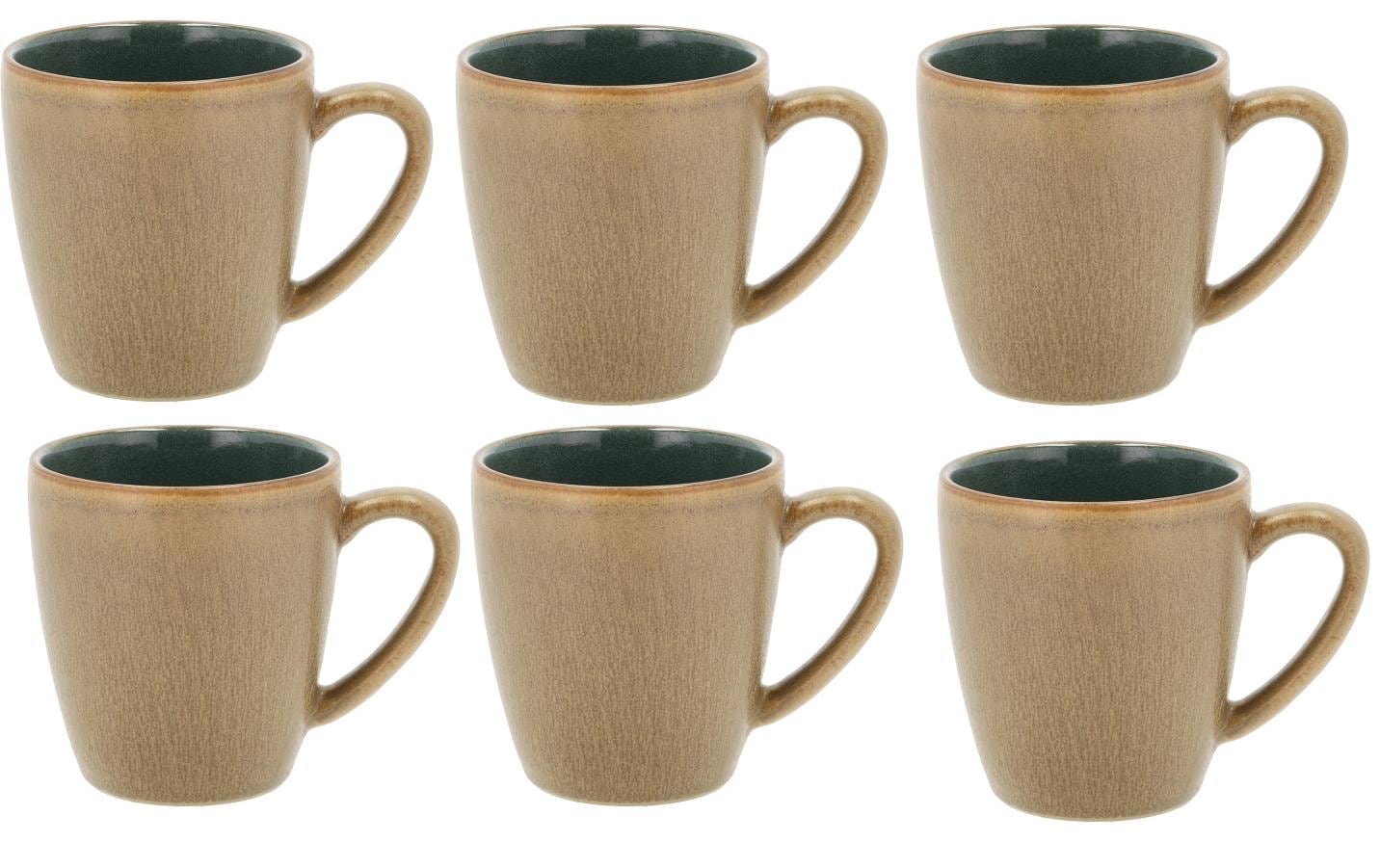 Bitz Tasse »Kaffeetasse Wood 190 ml, 6 Stück«, (Set, 6 tlg.) von Bitz