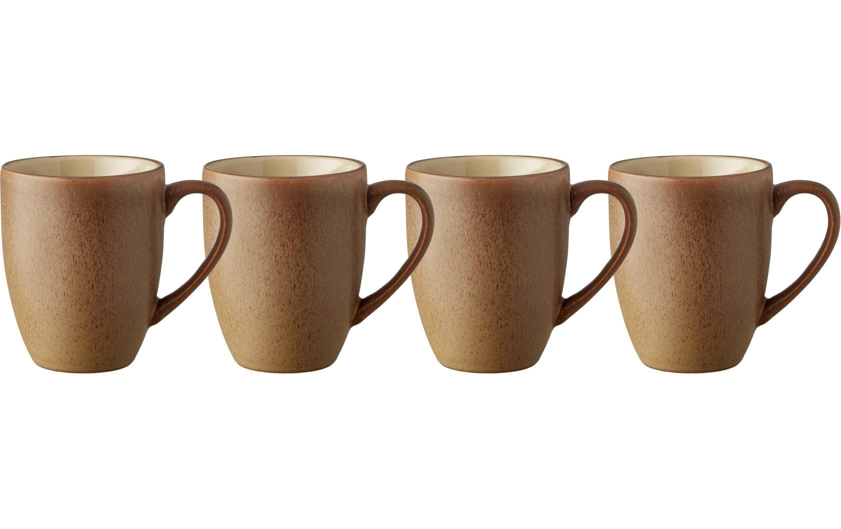 Bitz Tasse »Kaffeetasse Wood 300 ml, 4 Stück«, (Set, 4 tlg.) von Bitz