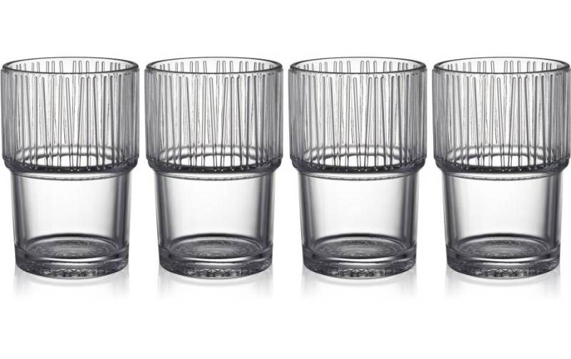 Bitz Latte-Macchiato-Glas »Kusintha 380 ml, 4 Stück«, (Set, 4 tlg.) von Bitz