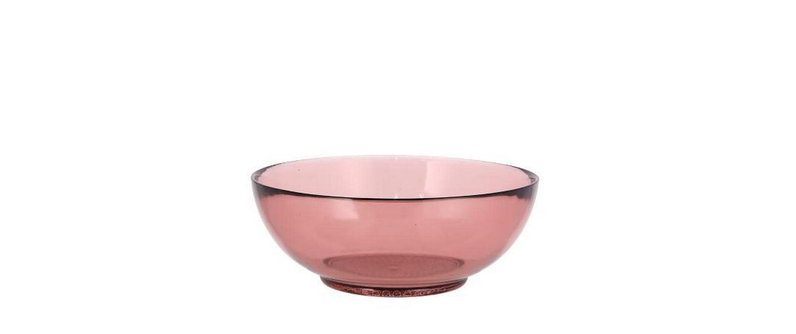 Bitz Schüssel »Kusintha 20 cm Pink«, 1 tlg., aus Glas von Bitz