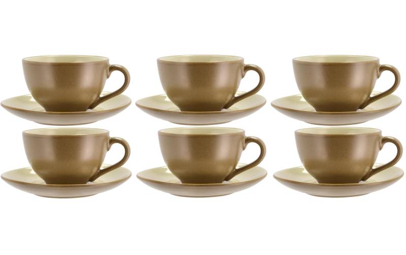 Bitz Tasse »Kaffeetasse Wood 240 ml, 6 Stück«, (Set, 6 tlg.) von Bitz